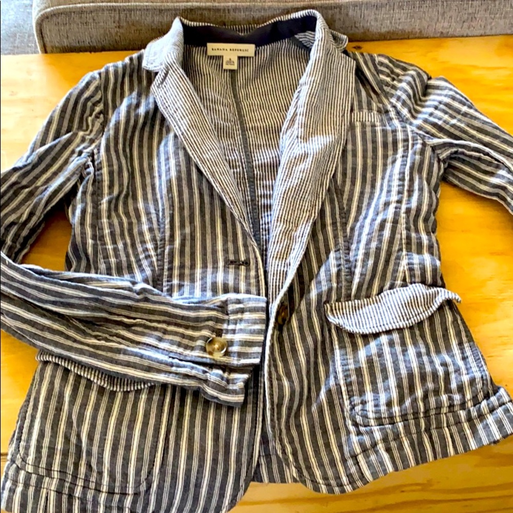 Banana republic casual blazer